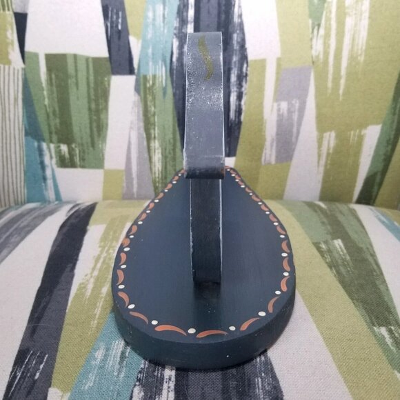 Wood Duck Goose Mantle Decor Artist Signed Rustic Norwegian Style Shabby Chick C - Picture 10 of 14